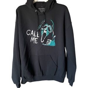 Scream Ghost Face Tonal Hoodie, XL